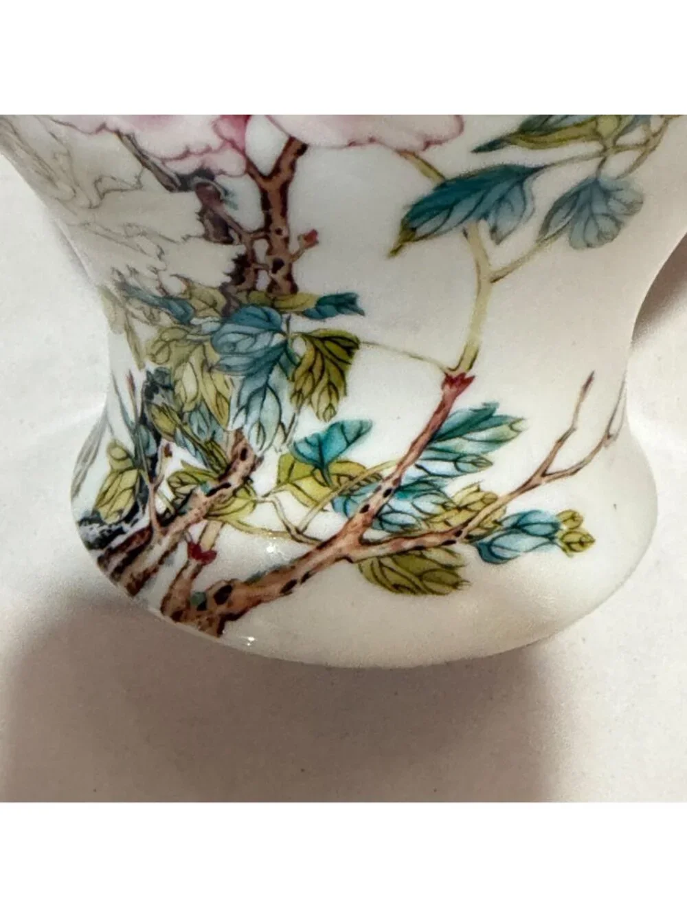 Vintage 80s Lenox Polychrome Peony Ch'ing Smithsonian Reproduction 11